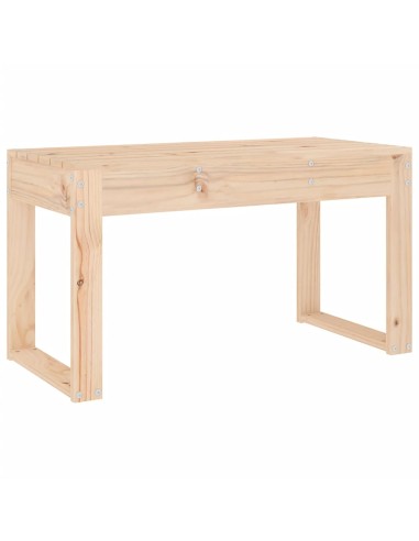 Градинска пейка, 80x38x45 см, борово дърво масив