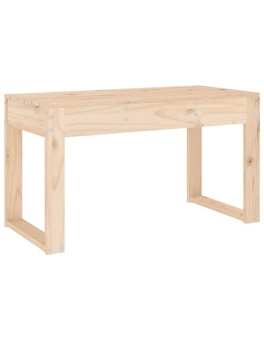 Градинска пейка, 80x38x45 см, борово дърво масив