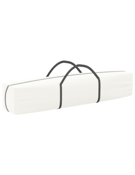 Сгъваема парти палатка, бяла, 3x6 м