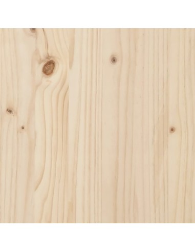 Градинска пейка, 110x38x45 см, борово дърво масив