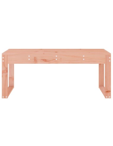Градинска пейка 110x38x45 см масивна дугласка дървесина