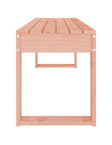 Градинска пейка 110x38x45 см масивна дугласка дървесина