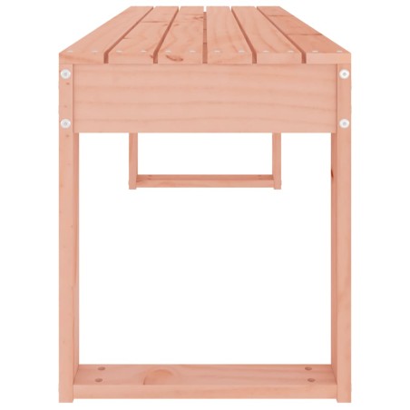Градинска пейка 110x38x45 см масивна дугласка дървесина