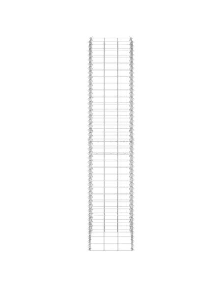 Габиони повдигнати лехи, 3 бр, 30x30x150 см, желязо