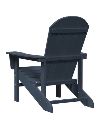 Столове Адирондак 2 бр Нейви син 74x82x90 см HDPE