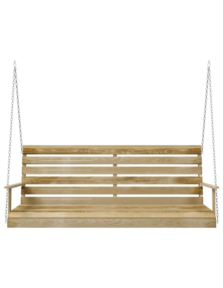 Пейка люлка, импрегниран бор, 155x65x60 см