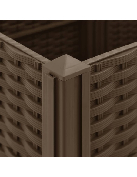 Повдигната леха, 120x40x38 см, полипропилен