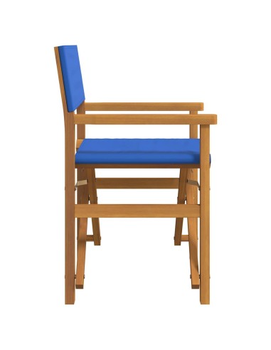 Сгъваем директорски стол Blue Solid Wood Teak
