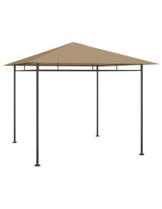 Беседка, 3x3x2,7 м, таупе, 180 г/м²