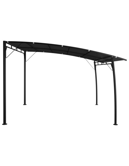 Градинска тента сенник, 3x3x2,55 м, антрацит