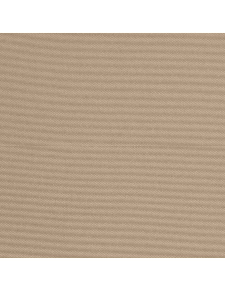 Градински чадър с двоен покрив и LED, таупе, 316x240 см