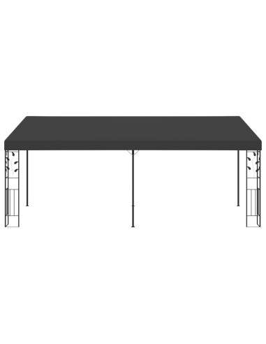 Шатра за стенен монтаж, 6x3x2,5 м, антрацит