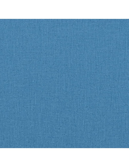 Шалте за шезлонг, меланж синьо, 200x60x4 см, плат