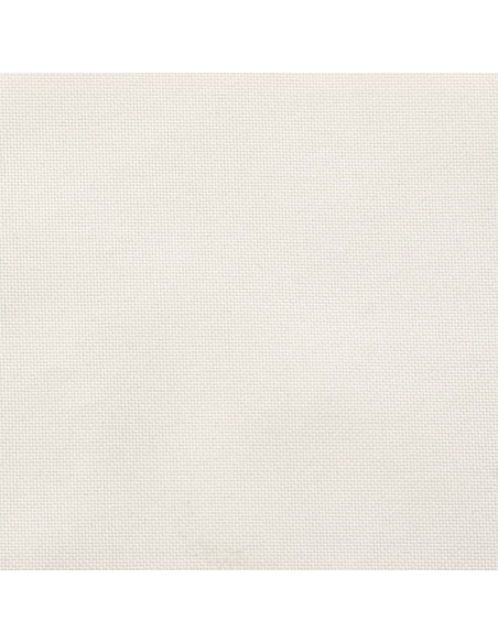 Шалте за шезлонг, меланж кремаво, 200x60x4 см, плат