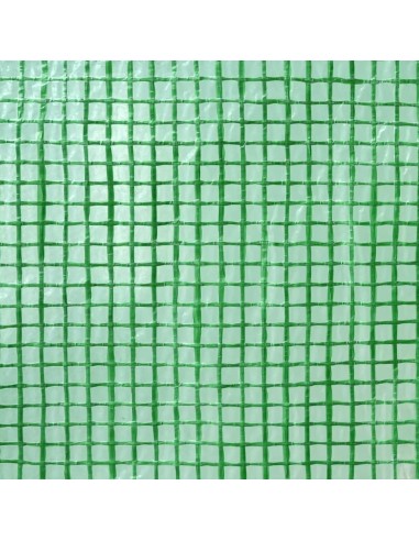 Оранжерия с покрив Зелен 200 x 200 x 300 см Стомана