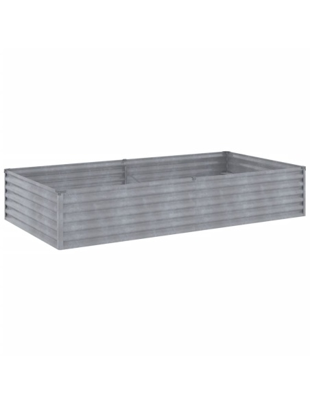 Градинска повдигната леха 195x100x36 см кортенова стомана