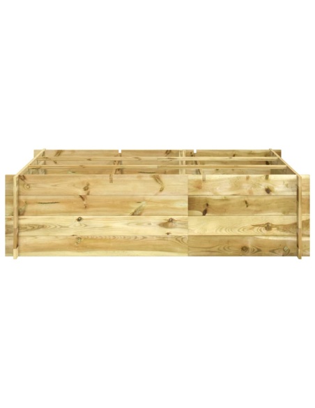 Повдигната леха, 150x100x40 см, импрегнирано дърво