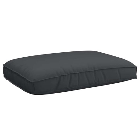 Палетна възглавница за седалка Черна 120x80x12 см Oxford плат