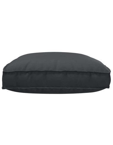 Палетна възглавница за седалка Черна 120x80x12 см Oxford плат