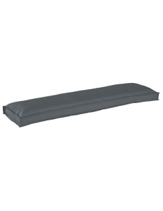 Седалка за пейка от палети, антрацит 150 x 40 x 8 см, оксфордска тъкан