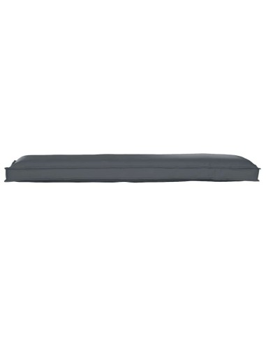 Седалка за пейка от палети, антрацит 150 x 40 x 8 см, оксфордска тъкан