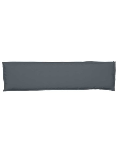 Седалка за пейка от палети, антрацит 150 x 40 x 8 см, оксфордска тъкан