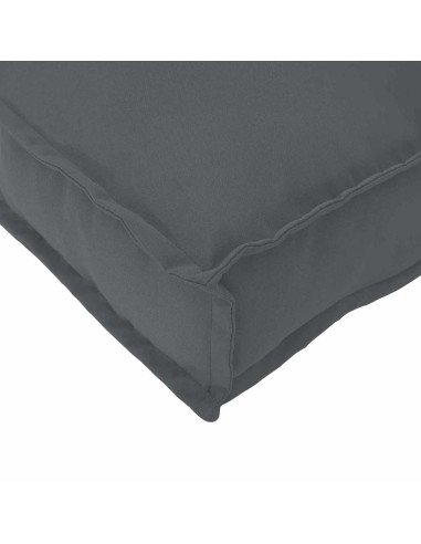 Седалка за пейка от палети, антрацит 150 x 40 x 8 см, оксфордска тъкан