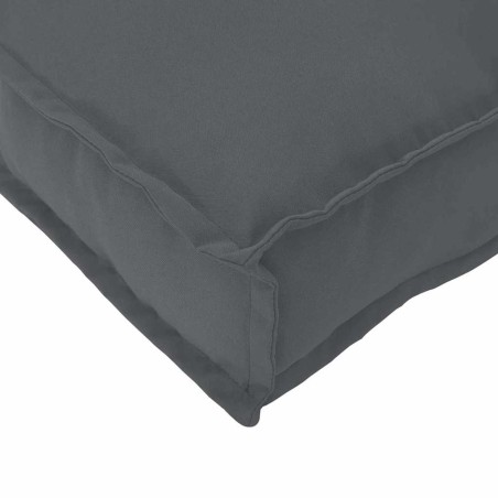 Седалка за пейка от палети, антрацит 150 x 40 x 8 см, оксфордска тъкан