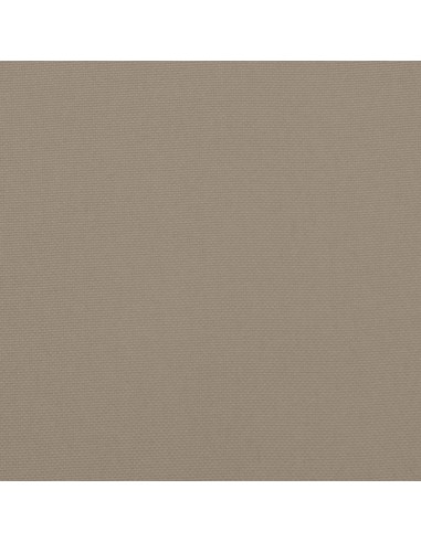 Възглавници за столове 4 бр таупе 50x50x4 см Оксфорд плат