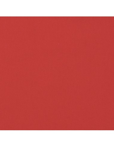 Шалте за шезлонг, червено, 186x58x4 см, Оксфорд плат
