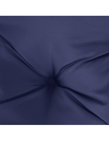 Възглавница за пейка нейви синьо 110x50x7 см Оксфорд плат