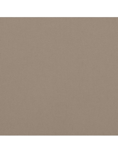 Възглавници за градински пейки 2 бр таупе 180x50x7 см плат