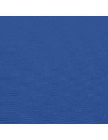 Възглавници за градински пейки 2 бр синьо 180x50x7 см плат