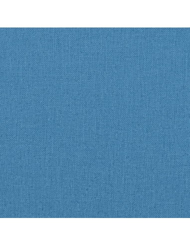 Възглавница за градинска пейка меланж синя 120x50x7 см плат
