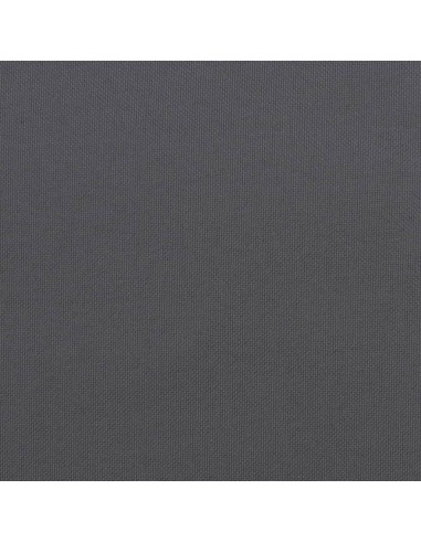 Шалте за шезлонг, антрацит, 200x70x3 см, Оксфорд плат