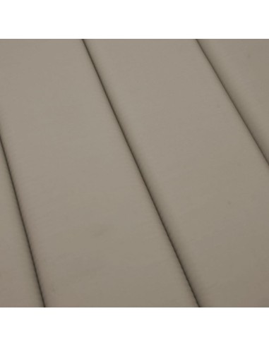 Шалте за шезлонг, таупе, 200x70x3 см, Оксфорд плат