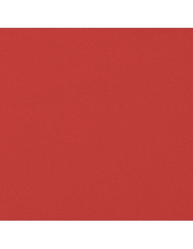 Шалте за шезлонг, червено, 180x60x4 см, Оксфорд плат