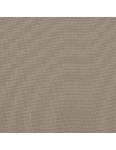 Възглавници за градински пейки 2 бр таупе 100x50x7 см плат