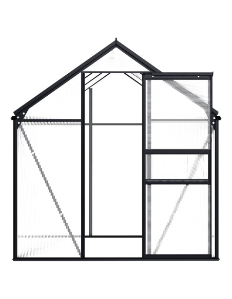 Оранжерия, антрацит, алуминий, 3,61 м³
