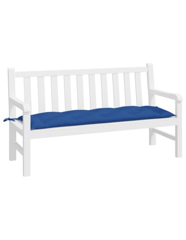 Възглавница за пейка кралско синьо 150x50x7 см Оксфорд плат