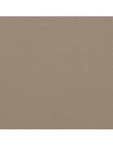 Възглавници за градински пейки 2 бр таупе 200x50x7 см плат