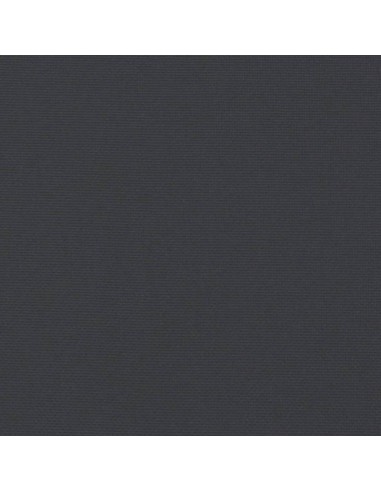 Шалте за шезлонг, черно, 200x60x3 см, Оксфорд плат