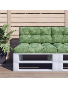 Палетна възглавница, на листа, 80x40x12 см, текстил