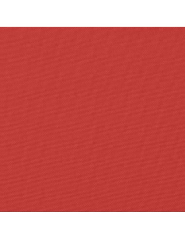 Шалте за шезлонг, червено, 200x50x3 см, Оксфорд плат