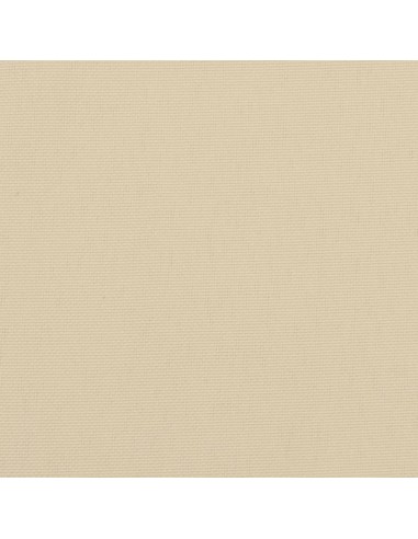 Възглавници за градински пейки 2 бр Бежово 150x50x7 см плат