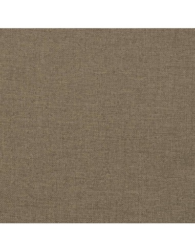Възглавници за градински пейки 2 бр таупе 120x50x7 см плат