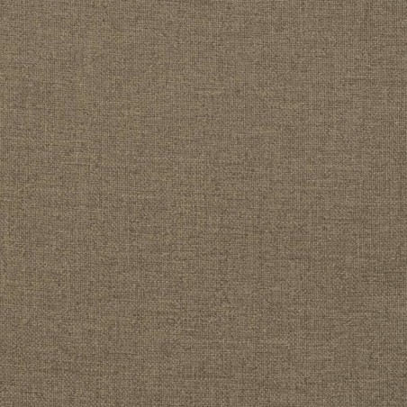 Възглавници за градински пейки 2 бр таупе 120x50x7 см плат