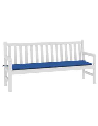 Възглавница за пейка кралско синьо 180x50x3 см Оксфорд плат