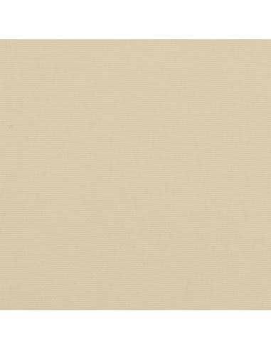 Възглавници за градински пейки 2 бр Бежово 200x50x7 см плат