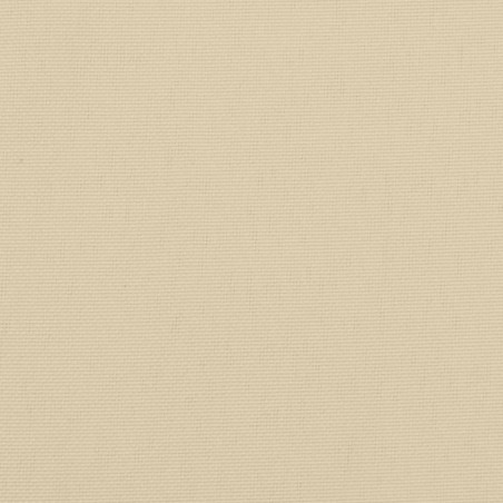 Възглавници за градински пейки 2 бр Бежово 120x50x7 см плат